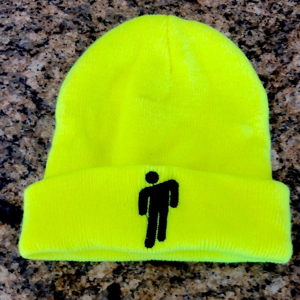 Billie Eilish Blohsh Neon Beanie